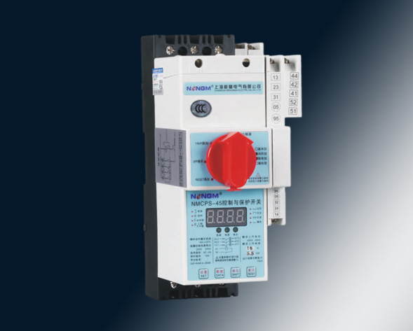 NMCPS控制與保護(hù)開(kāi)關(guān)系列產(chǎn)品，主要適用于交流50Hz，額定電壓400V，額定電流自0.16A至125A電路中。用于接通、承載和分?jǐn)嗾l件下包括規(guī)定的過(guò)載條…